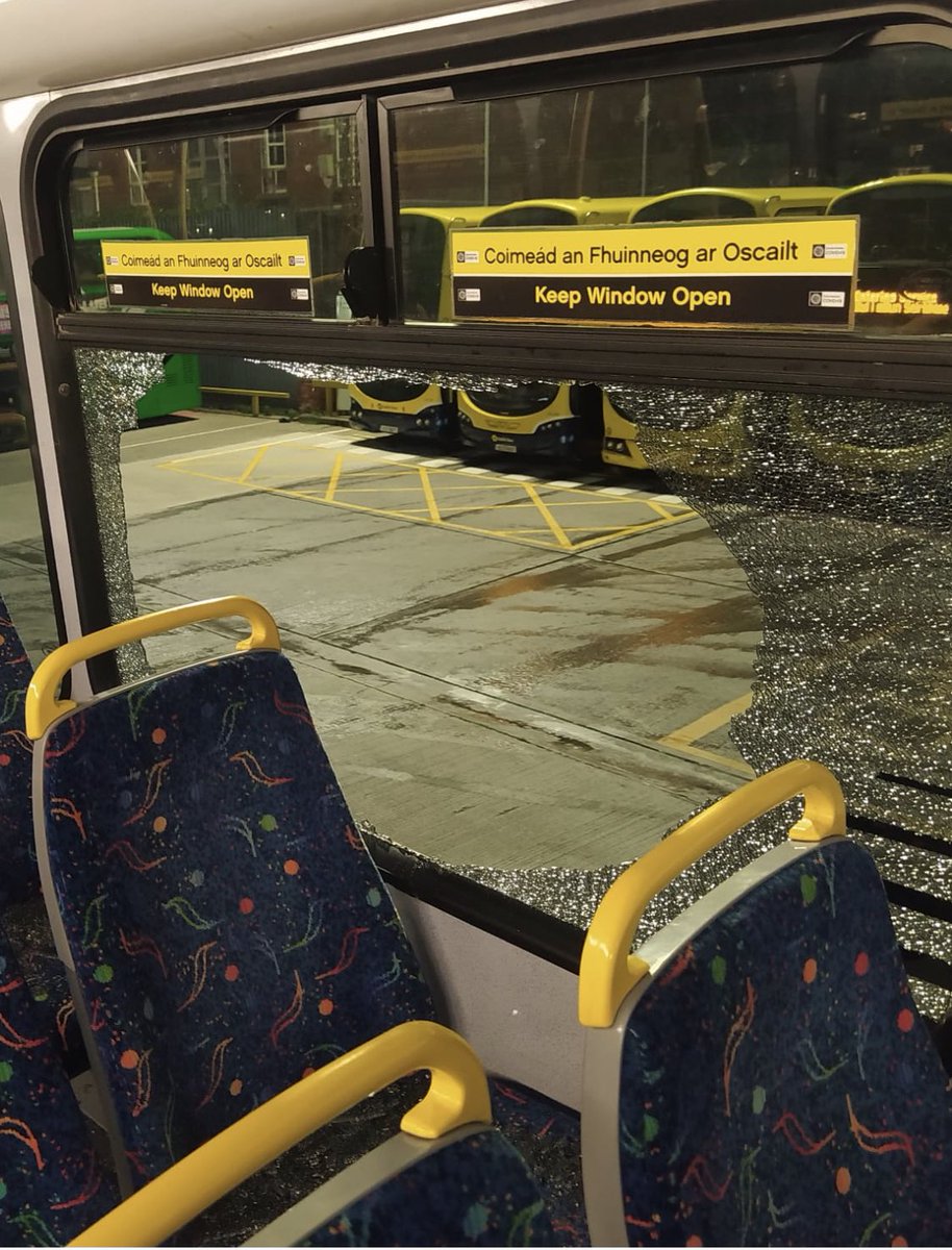 NBRU_DUBLIN's tweet photo. @OCallaghanJim @lawlessj @jerrybuttimer @Martin_Kenny @antoabs @gardarep Another day, more acts of criminality &amp; antisocial behaviour on our Public Transport network. #NBRU &amp; @DermotLeary campaign for a fully funded and dedicated Garda Transport Division more relevant than ever. https://t.co/kFTrQalT7O