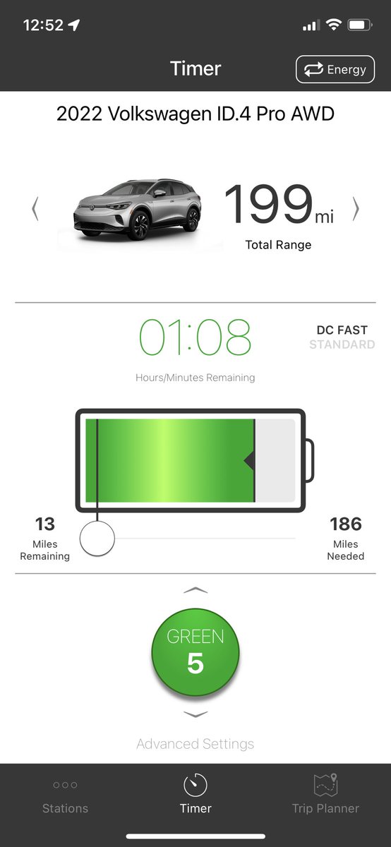 mrekset's tweet photo. @EVAdoptionTweet @johnvoelcker @pluginsites Telling the public fast chargers ranging from 50kW-200kW are the same category is ridiculous. 

For example: VW ID.4 wait times to charge from 5-80% go from 2 hours to 39 minutes in that power range. 

@chargeway does this better:

🟢4️⃣: 31-50kW
🟢5️⃣: 51-100kW
🟢6️⃣: 101-200kW https://t.co/yH6Dm2aAdm
