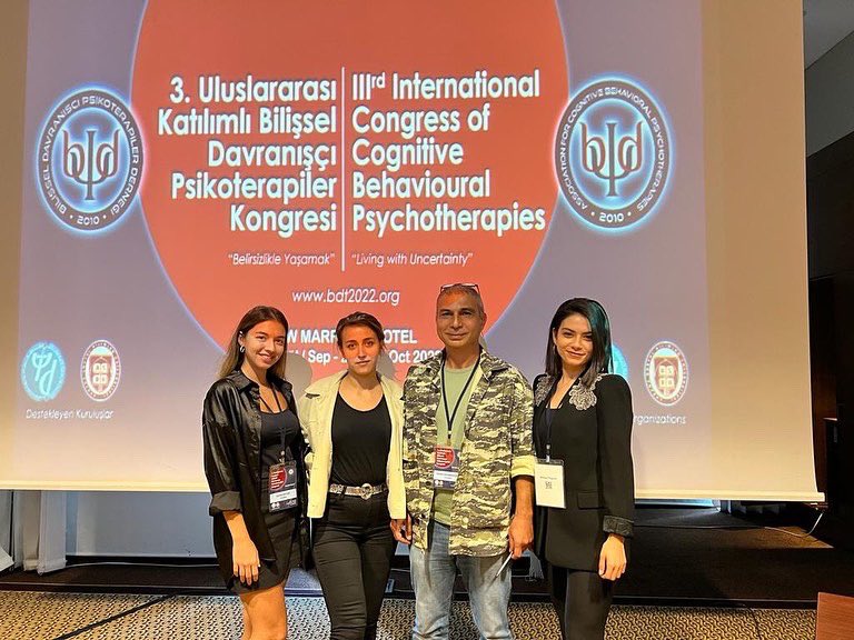 baubrainlab's tweet photo. 3. Uluslararası Katılımlı Bilişsel Davranışçı Psikoterapiler Kongresi’nde “Obsesif-Kompulsif Bozuklukta Kodlama, Hatırlama ve Üst-biliş Süreçleri Arasındaki İlişkilerin Bilişsel Davranışçı Terapi Etkinliğine Göre Değişimi” projemizden iki sunumla yer aldık. #baubrainlab #bdt https://t.co/7hPQCu6Kzf