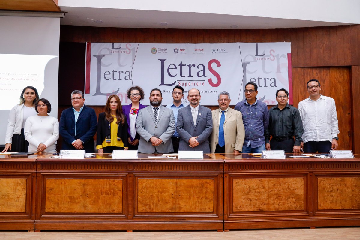 OmeMendez's tweet photo. Me complace compartirles que el día de hoy, el @GobiernoVer  y la @SEducacionVer, a través de la @UPAVoficial, presentaron la Revista de Divulgación de Ciencia, Humanidades y Artes: "Letras Superiores" que, abre el camino para un proyecto académico que desde este primer número. https://t.co/KTnYXoRyve