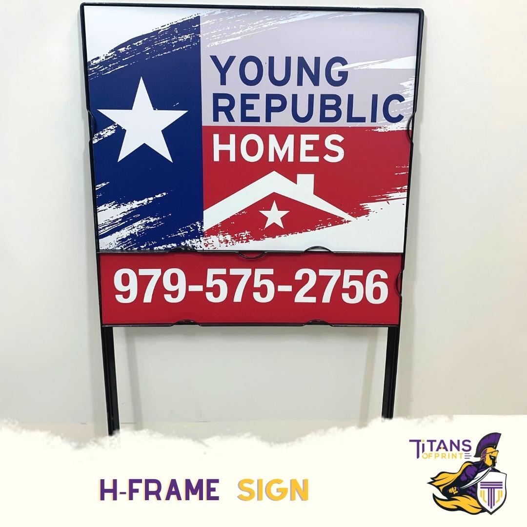 titansofprint's tweet photo. 𝗛-𝗙𝗿𝗮𝗺𝗲 𝗴𝗿𝗼𝘂𝗻𝗱 𝗱𝗶𝘀𝗽𝗹𝗮𝘆: Metal H-frame display great for contractors and realtors.

Call us for a free quote 305-395-7379
#HFrame #groundsign #realestatesign #contractorsign #rollupbanner #tradeshow #tradeshowbooth #popup #fabricdisplay #signs #signage #titansof https://t.co/wZPFUS0BoA
