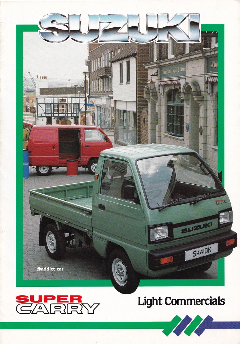 Car Brochure Addict on Twitter "The first Suzuki to be built in