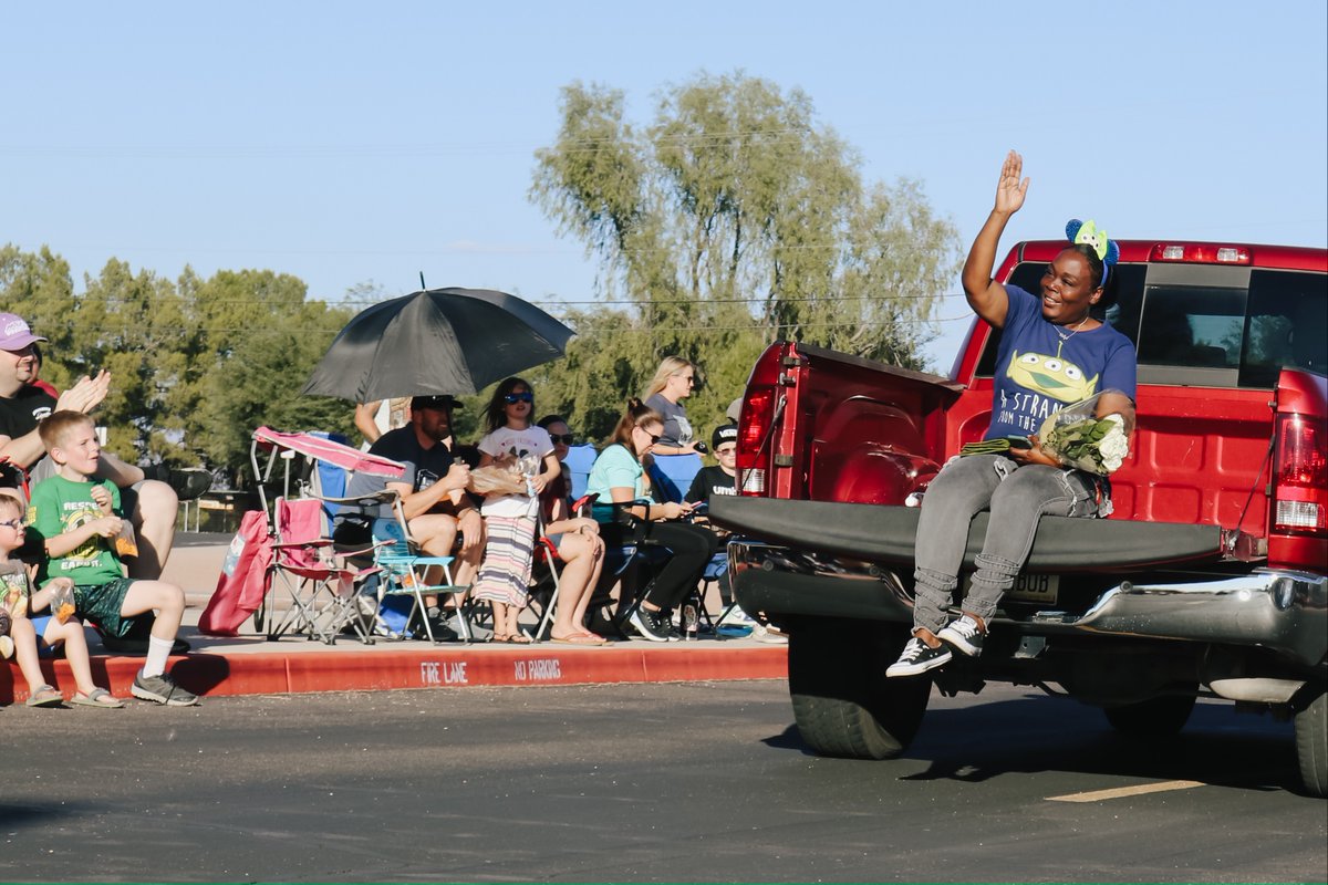 JOCombsUSD's tweet photo. On September 30th, Combs High School held its annual Homecoming Parade for students, staff and the community. What a fantastic turnout we had! Thank you to all who participated and made this parade so great! #CombsCommunity #Homecoming https://t.co/DNzGbpVBjL