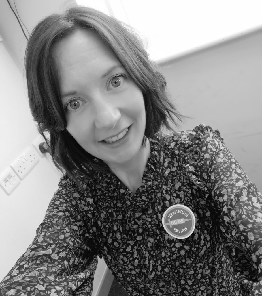 Thanks to our amazing #occupationalhealth team, one flu jab done! #nhs #nhft #flufighters