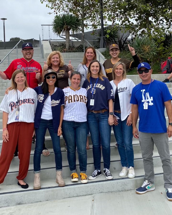 Celebrating the playoffs and Seahawk school spirit!