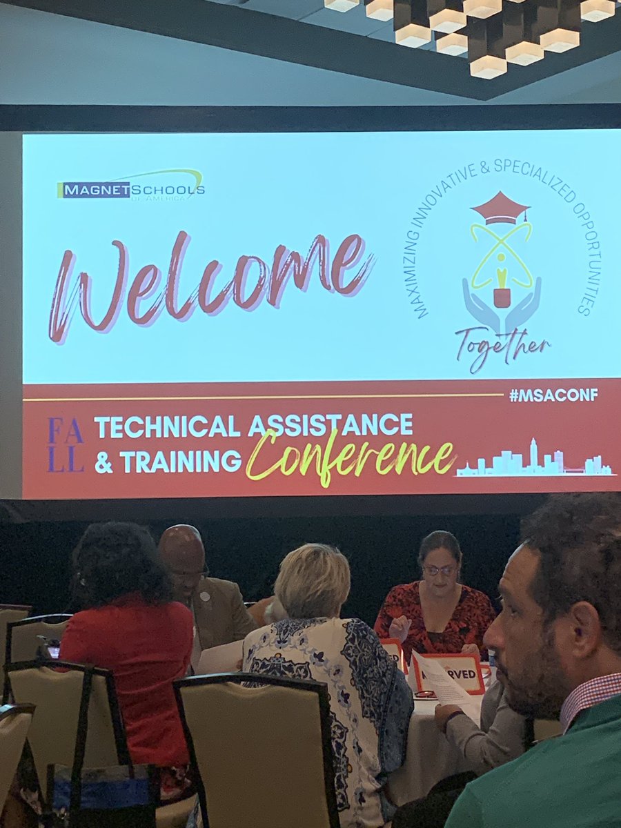 We are excited to be in East Baton Rouge celebrating what is right about public schools. #msaconf <a href="/MagnetSchlsMSA/">Magnet Schools of America</a>
