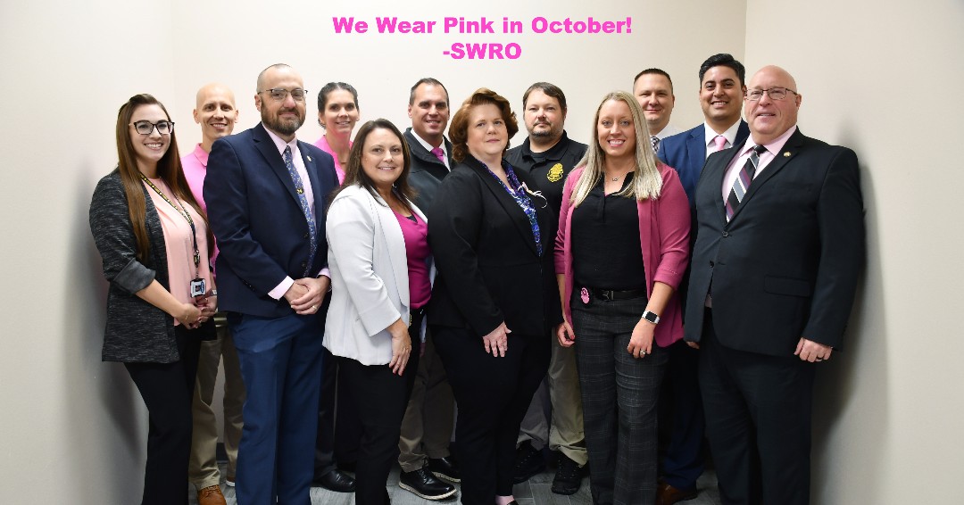 The #OSBI Southwest Regional Office supporting #BreastCancerAwareness!