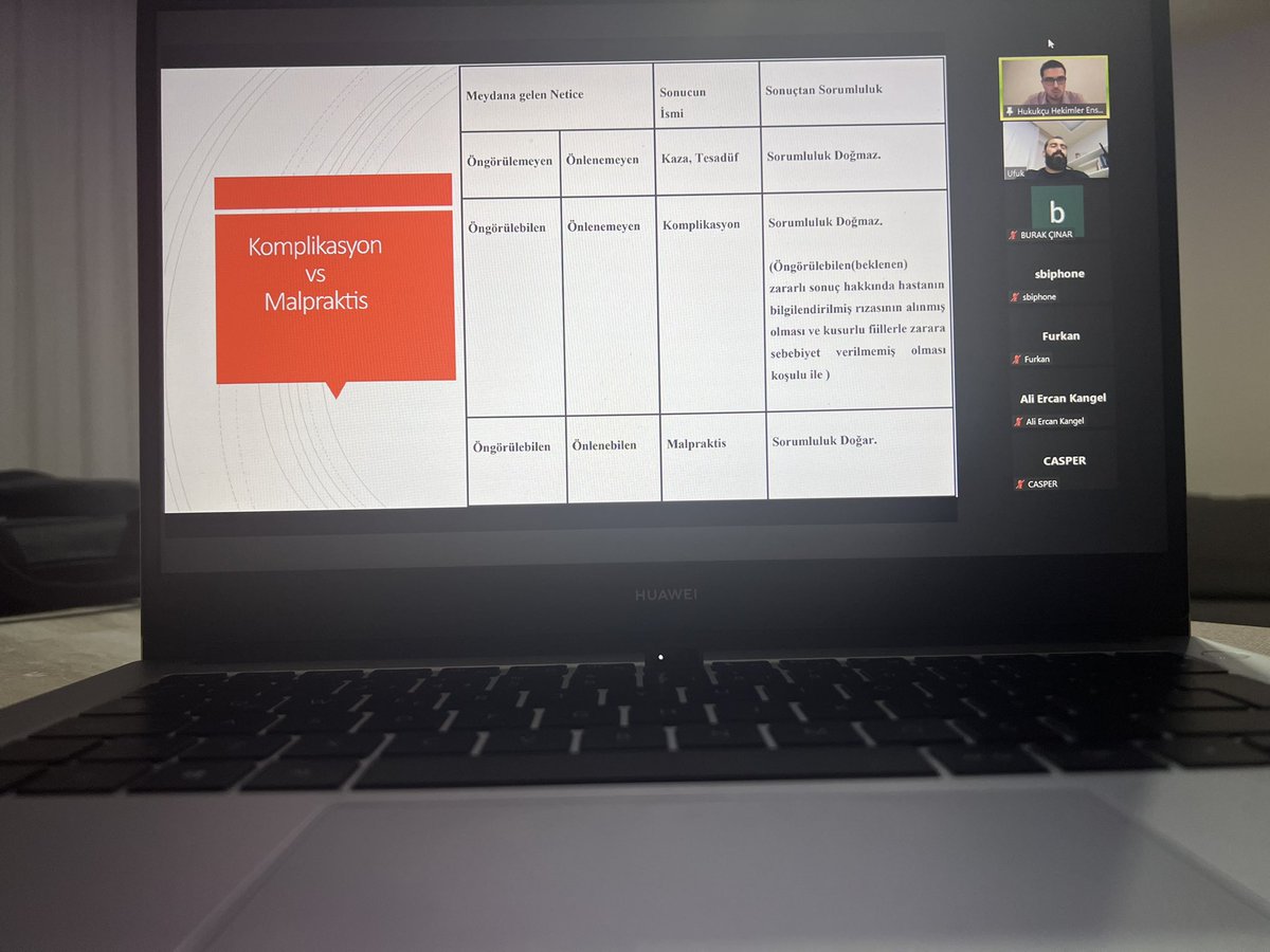 Iğdır Devlet Hastanesi’ne yeni başlayan hekimlerimiz için yaptığımız oryantasyon eğitimine, bu akşamki online sunumu ile Sağlık Hukuku alanında geniş bilgiler veren ve tüm sorularımızı eksiksiz yanıtlayan kıdemlim, Sağlık Hukuk Uzmanı <a href="/drmelihcamci/">Melih Çamcı</a> ya teşekkür ederiz. #ybüacil
