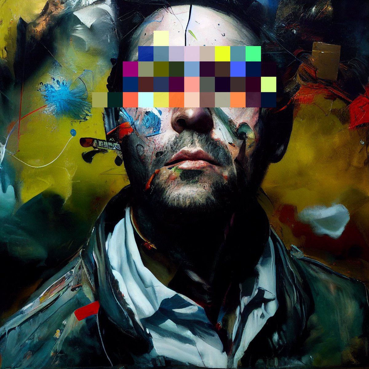 Thank you <a href="/felixlepeintre/">Felix le peintre</a> for the awesome gift 🙏 #art #nft #tezos