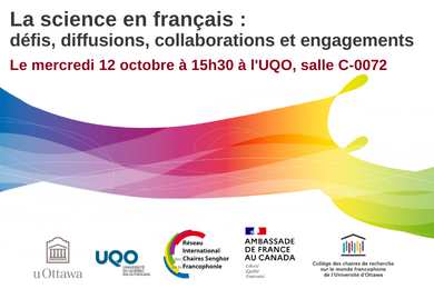CCRMF_UOttawa's tweet photo. Dernière conférence de la journée scientifique des Chaires #Senghor, à l'@UQO. Comment le #RICSF peut mieux contribuer aux échanges scientifiques dans l'espace #francophone ? #RICSF2020 https://t.co/8nD4jpkM0m