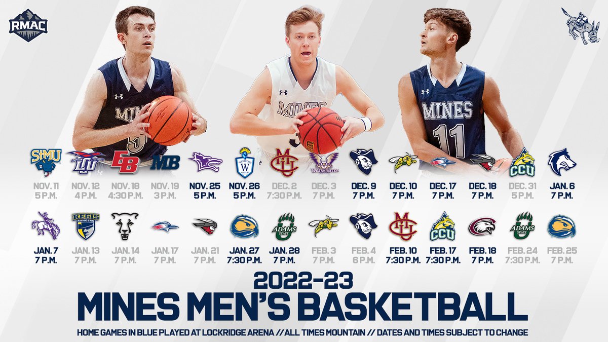 📅𝙈𝘼𝙍𝙆 𝙔𝙊𝙐𝙍 𝘾𝘼𝙇𝙀𝙉𝘿𝘼𝙍𝙎📅

Our 2022-23 schedule is here and it's a good one!

📰 minesathletics.com/news/2022/10/1…

#HelluvaEngineer