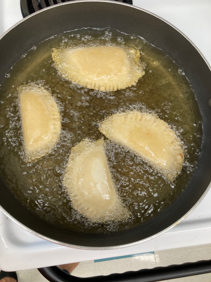 Itmschefs's tweet photo. Empanada day!  The beef empanadas were a hit😋 https://t.co/1Op9HfCdEY