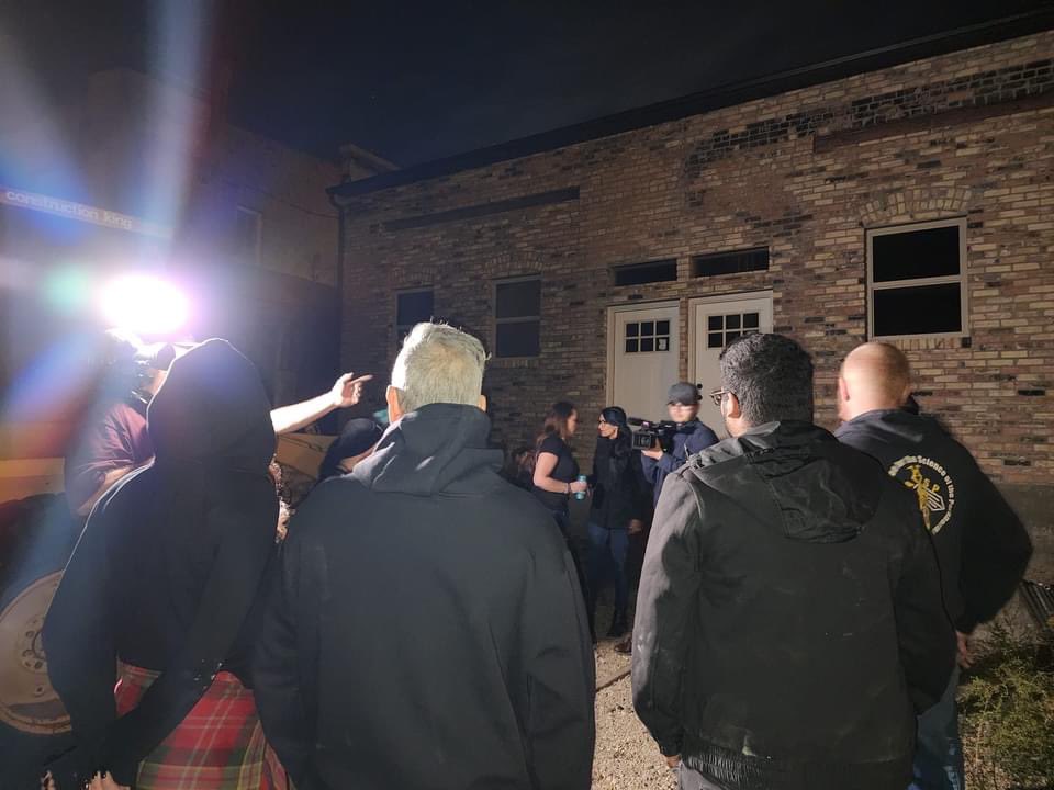 jacktrades625's tweet photo. Yesterday was a busy day for @WASP_Utah and I. Spoke at @RoyHighSchool for 3 classes, then traveled with @KSL5TV Andrew Adams to investigate a couple of places in Helper, UT. I would not trade this away for anything. #Paranormal #Ghost #Spirits #Utah #Haunted #RoyHigh #HelperUT https://t.co/6esFLfZlJb