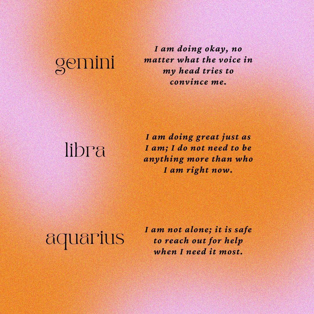 CatalogAstro's tweet photo. The affirmation every zodiac sign needs if they’re going through a lot right now ✨🤍 https://t.co/J7XtrmQ6eq