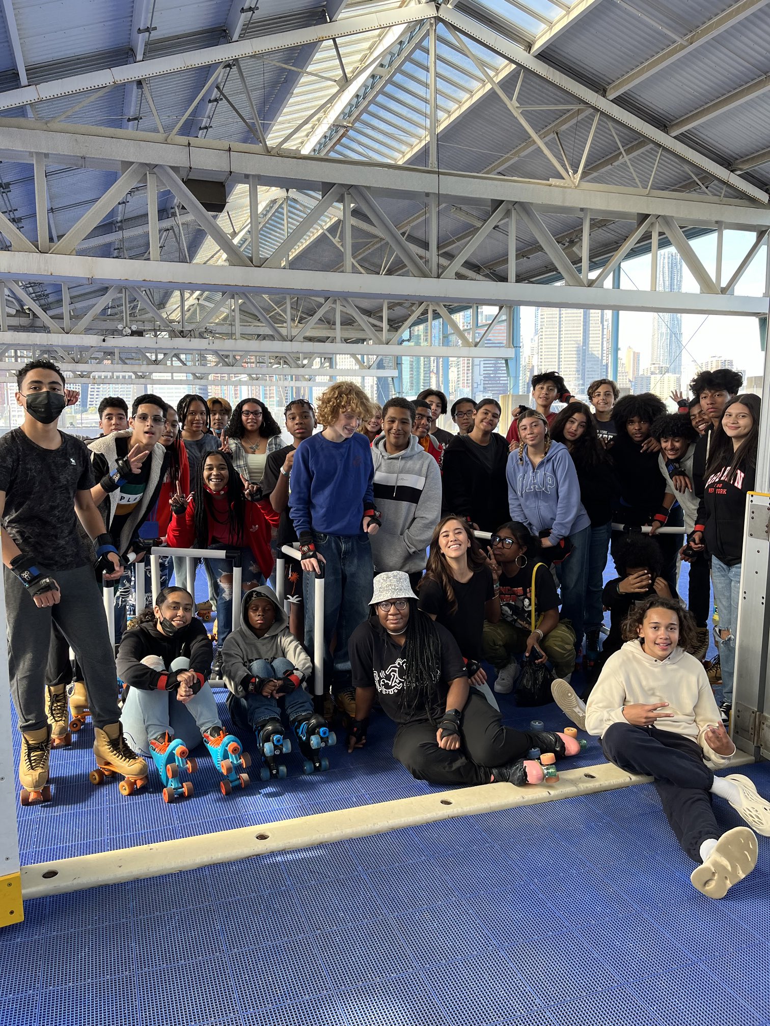Mark Federman on Twitter "9th grade advisory day roller skating at