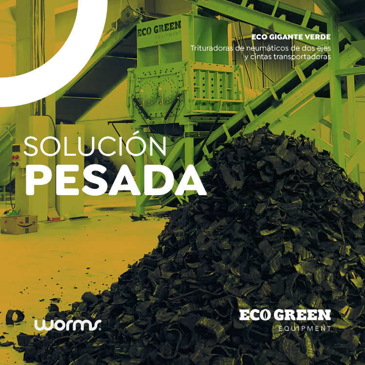 WormsSA's tweet photo. Contamos con la última tecnología en trituración de neumáticos. Equipos ECO Green Giant construidos para el procesamiento de neumáticos y obtener el mejor caucho granulado
¿Querés saber más? 👉 https://t.co/v9ggyqdysq
#worms #revoluciónCircular #nfu #neumaticosfueraduso https://t.co/4NYbAjPLTU