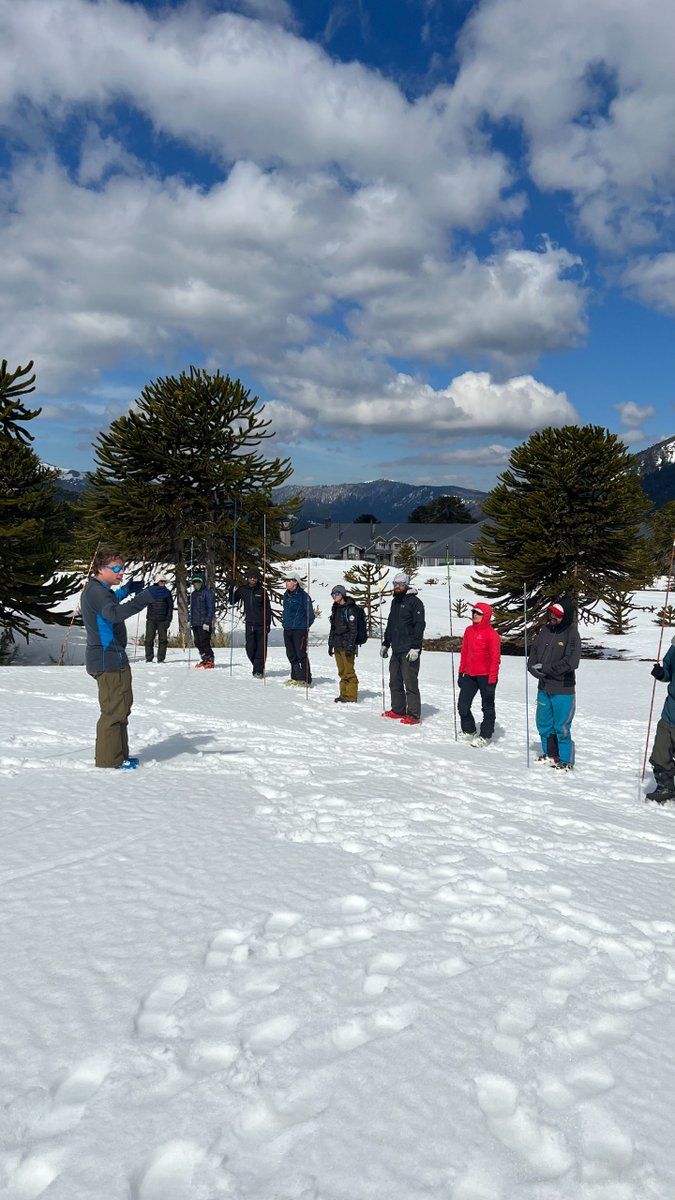 We want to share with you this great "Train the Trainers" course that we delivered last month in Corralco, Chile

We concluded the training with a public avalanche rescue workshop for the local community

Thanks <a href="/corralco/">Corralco</a> for having us!