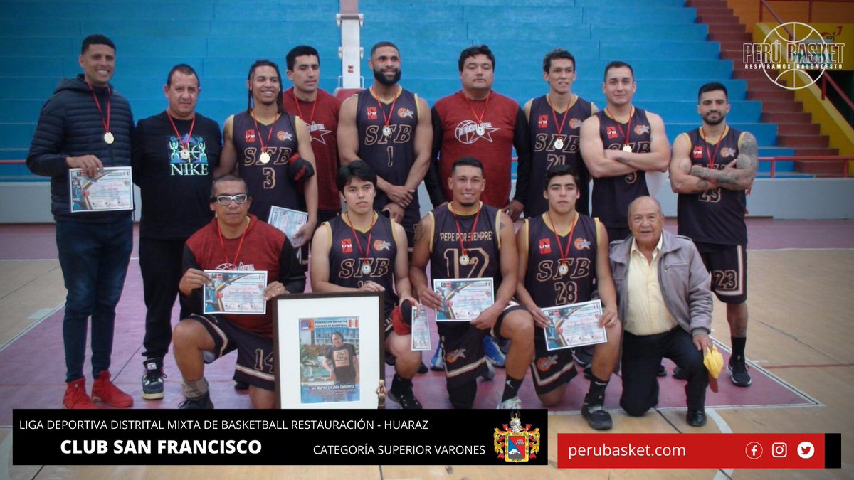 perubasket's tweet photo. PERUBASKET: San Francisco es el campeón de la Liga Restauración-Huaraz

#PERUBASKET
#LIGASAFILIADASALAFDPB
#LIGARESTAURACIONHUARAZ https://t.co/er5hfFRKgX