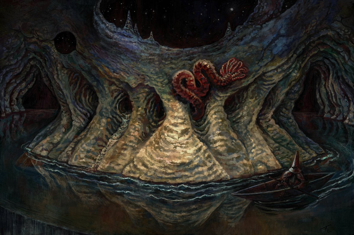 Rodarounet's tweet photo. Hi #PortfolioDay I'm a belgian illustrator and concept artist for RPG and video games. I like to create monsters. https://t.co/FyZ5z1Mzly