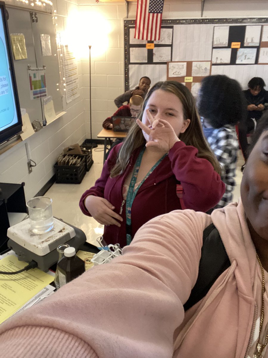 I teach upperclassmen, but I have some former students from middle school (freshmen) that come by my room EVERYDAY to see me. Sometimes twice a day! One in particular love to grab my phone when I’m not looking 👀 and have a photo shoot!