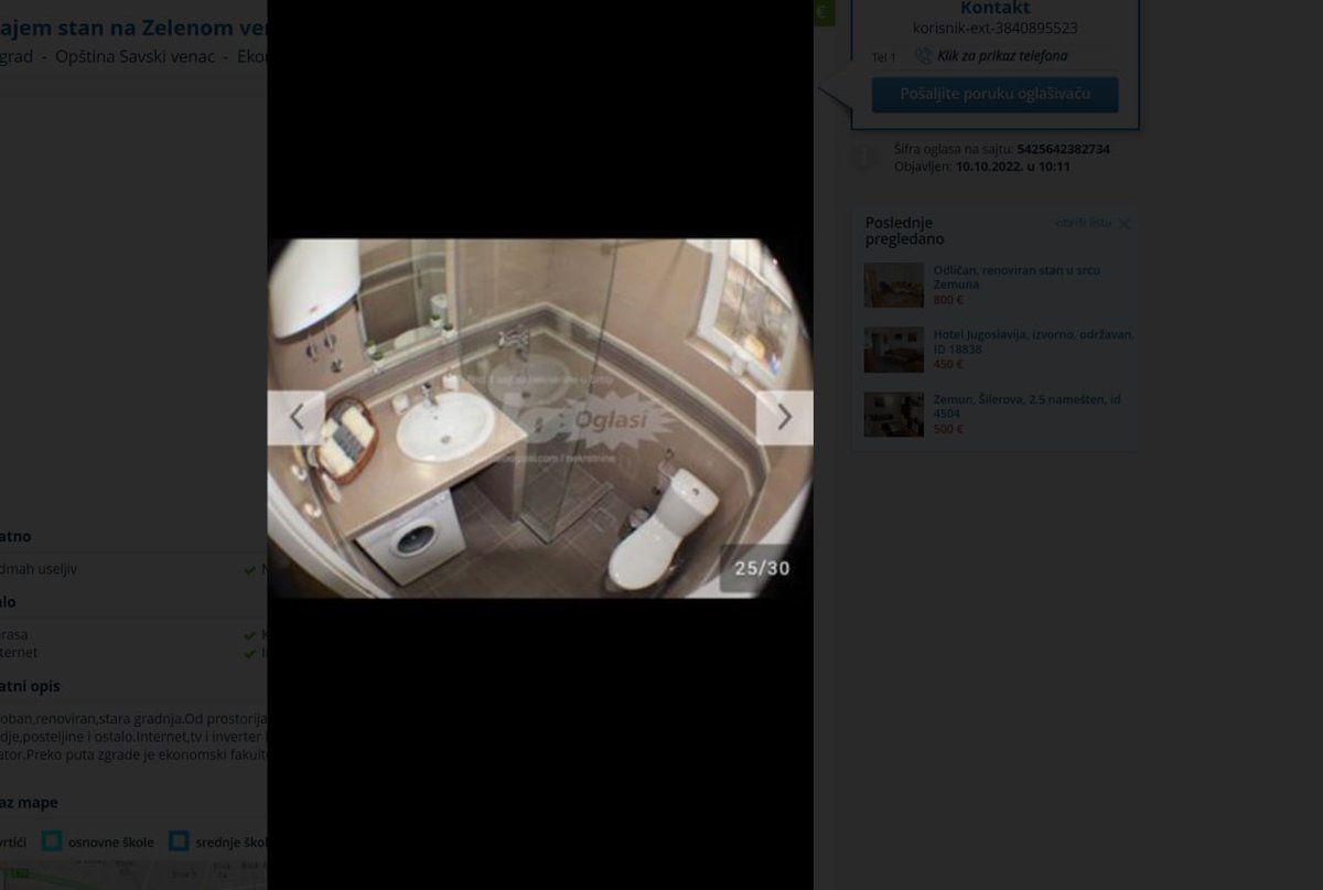 masterruphus's tweet image. А вот типо лендлорд в Сербии в объявлении случайно выложил фото со скрытой камеры в толчке НАХУЙ