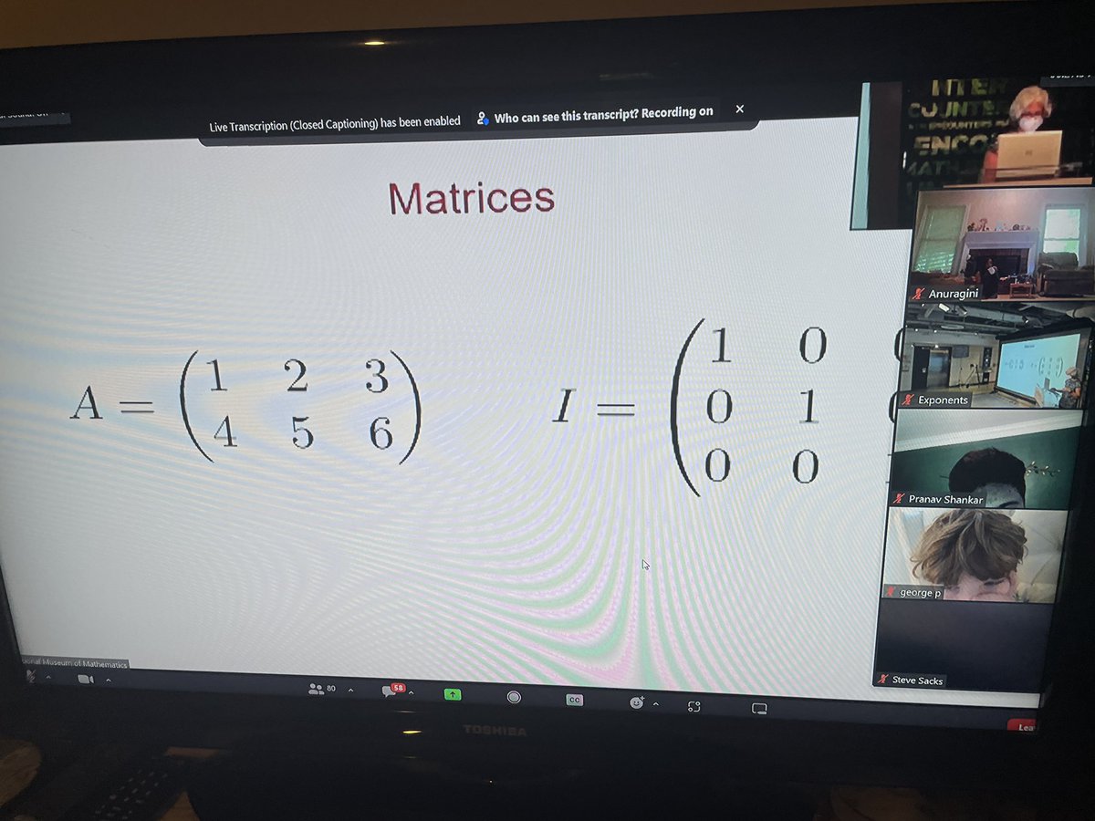 dbarman's tweet photo. #mathEncounters event
@MoMath1 by @EspanolMalena @asu https://t.co/IRxaIs2JiQ #mtbos #iteachmath https://t.co/ewDJcvx7KR