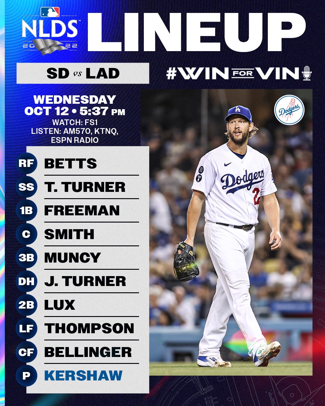 Los Angeles Dodgers On Twitter Tonight s Dodgers NLDS Game 2 Lineup los-angeles-dodgers-on-twitter-tonight-s-dodgers-nlds-game-2-lineup