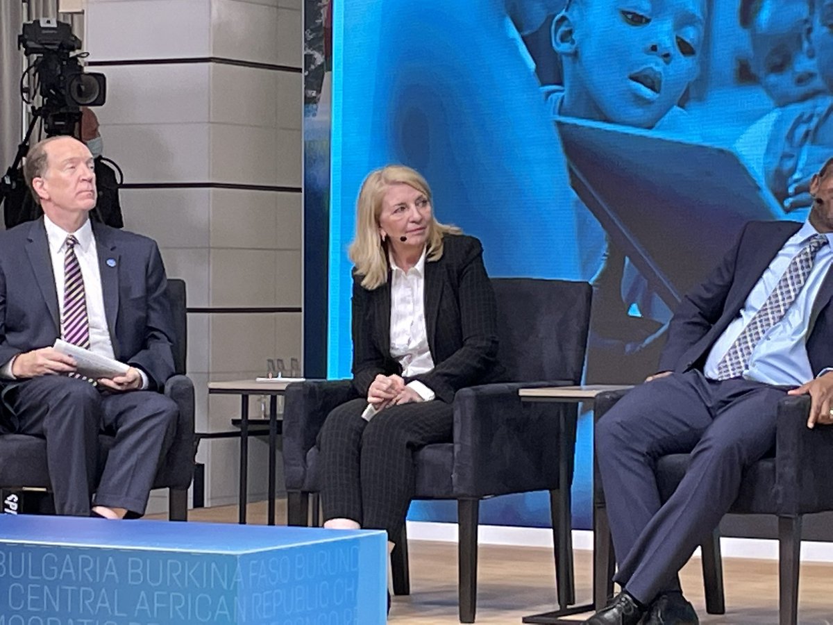 DCMaggie's tweet photo. “We must stay focused on the foundational learning. Otherwise these kids are lost. We cannot miss this opportunity” -Catherine Russell @unicefchief on #EndLearningPoverty at @WorldBank Annual Meetings https://t.co/5ef9W0HFOf