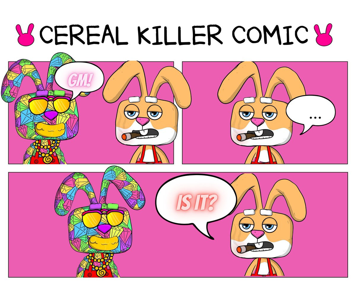 Cereal Killer Comic!!!! Remember Newspaper comics ? #NFTs #NFTCommuntiy #comicbooks #comicstrip