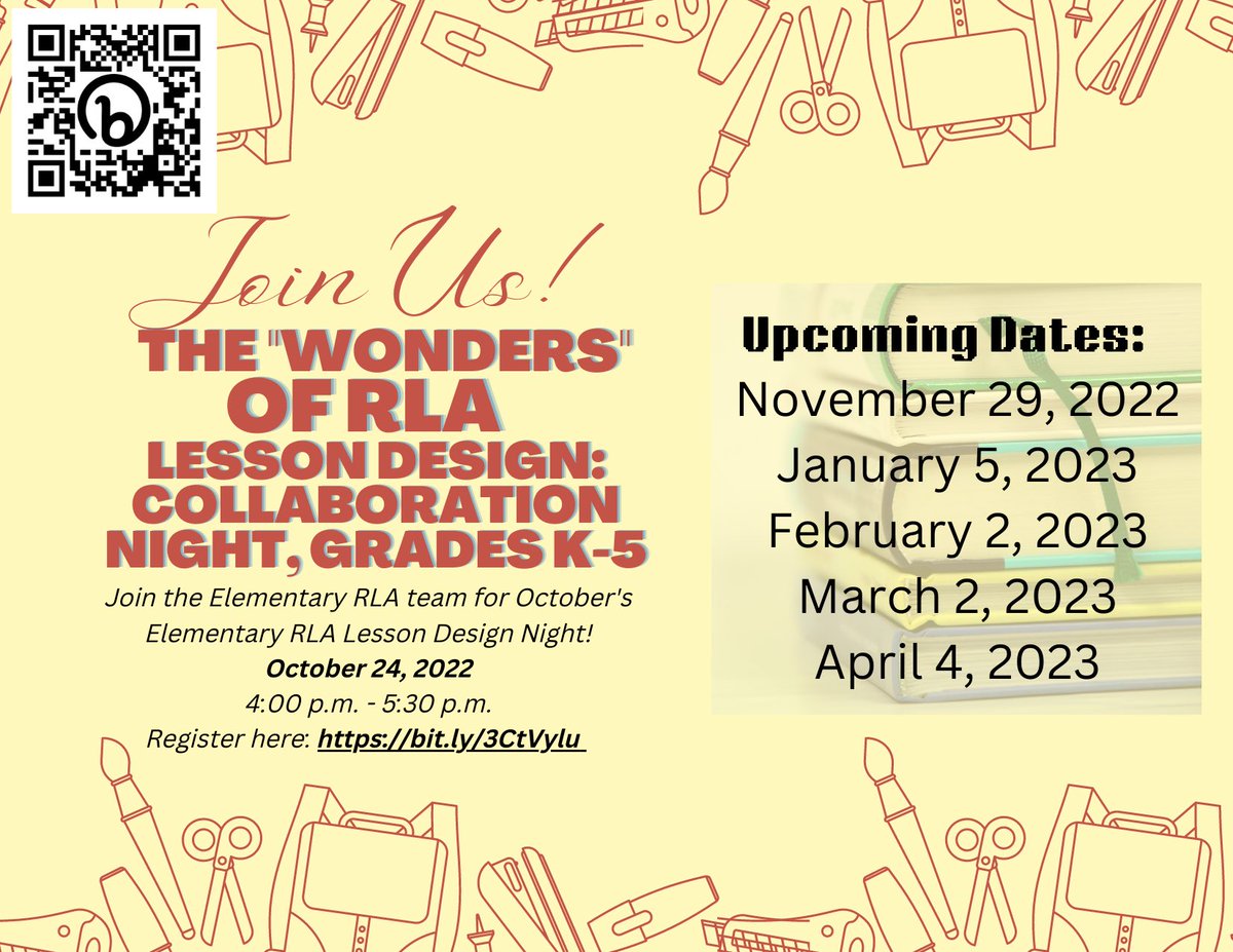 TylerIsdELAR's tweet image. Attention RLA Teachers! Check out these collaboration opportunities! 👀⬇️