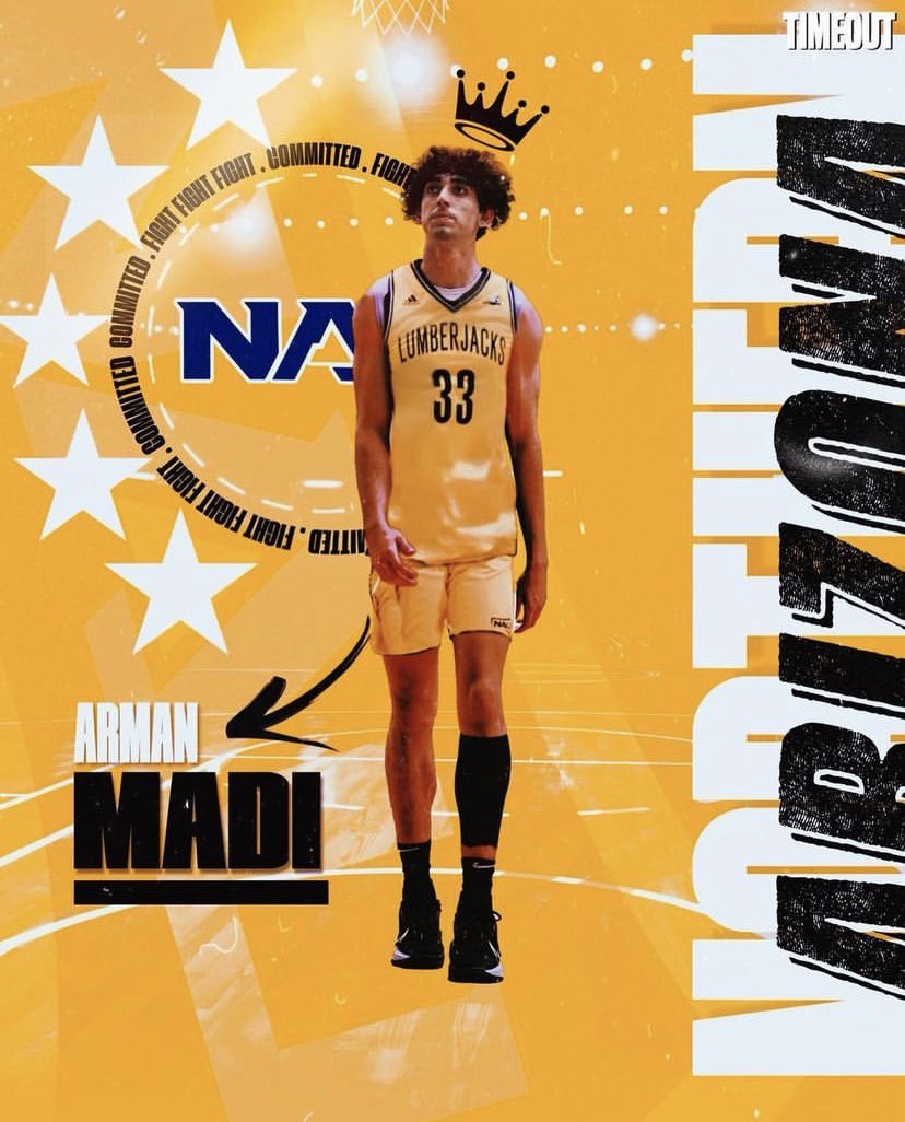 Northern Arizona Head Coach Shane Burcar and his staff have received a big commitment from Brophy Prep’s talented 6-foot-6 senior guard/ forward Arman Madi. This is another big commitment for the NAU staff. ⁦@NAUBasketball⁩ ⁦@NAUCoachBurcar⁩ ⁦@ArmanMadi3⁩