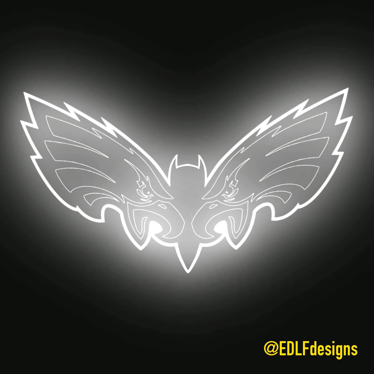 edlfdesigns's tweet image. BAT SIGNAL FOR SUNDAY NIGHT! #FlyEaglesFly #batman #custombatman #gobirds #beatdallas #LetsGo6n0 #EaglesBatSignal #edlfdesigns
