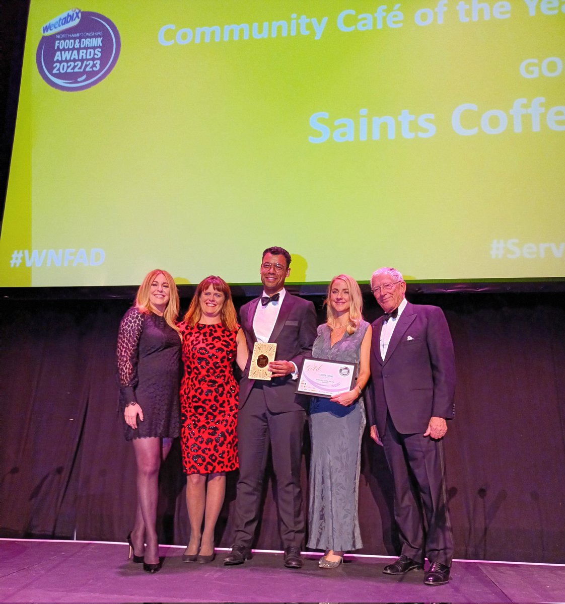 Weetabix Northamptonshire Food & Drink Awards (@foodawardshq) on Twitter photo 🥇The winner of Community Cafe of the Year, supported by <a href="/goodloafUK/">The Good Loaf</a>, is:
Saints Coffee, Northampton ☕️
Check them out at: saintscoffee.co.uk/who-we-are
#congratutions #WNFA 🥇The winner of Community Cafe of the Year, supported by <a href="/goodloafUK/">The Good Loaf</a>, is:
Saints Coffee, Northampton ☕️
Check them out at: saintscoffee.co.uk/who-we-are
#congratutions #WNFA