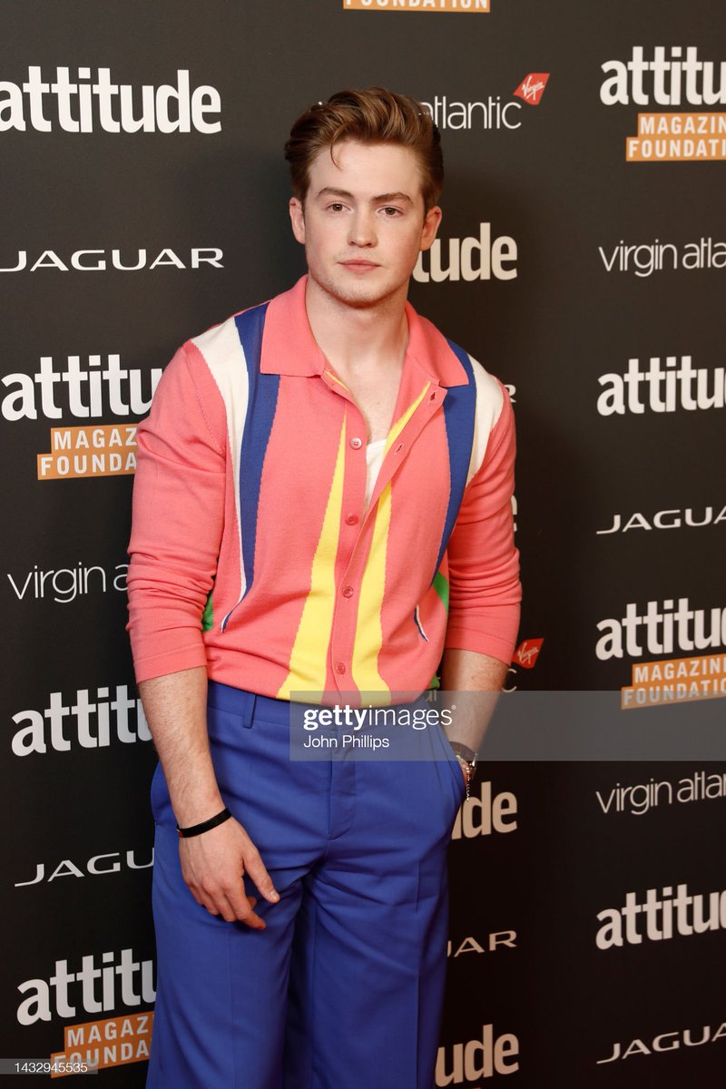 MidiasKCBR's tweet photo. A perfeição existe🆘 

📸| Mais algumas fotos de Kit Connor no tapete vermelho da Attitude Awards 2022. 

© John Philips https://t.co/qsqMkXdEJH
