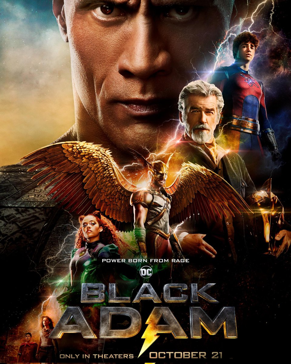We have some free passes to #BlackAdam Screener in Olathe!  First come first serve. PM us to receive your tickets. 

Screening Info:

Wed, Oct 19th, 2022

AMC Studio 28

7pm (Doors Open at 6pm)