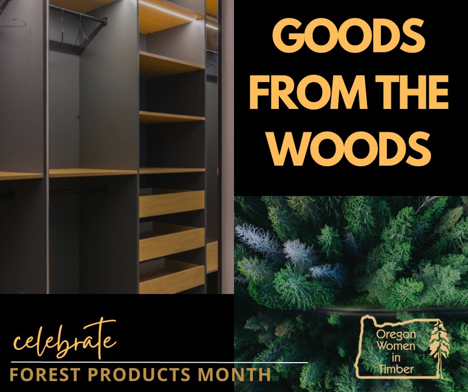 OR_Women_Timber's tweet photo. National Forest Products Week is winding down, but the celebration continues. How have you been celebrating our forests &amp; forest sector this week? 
#forestproductsmonth #goodsfromthewoods #forestproud #beforestproud #forestproudoregon #managedforestsareforever #forthetrees https://t.co/hEh41cIcQ5