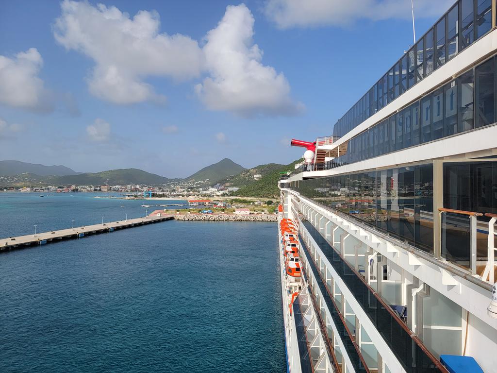 We are in beautiful <a href="/portofstmaarten/">Port St.Maarten Group</a> today onboard <a href="/CarnivalCruise/">Carnival Cruise Line</a> #CarnivalSpirit. Lovely beach day today and now back on board ready to experience all the fun the evening has to hold. Deal or No Deal and the Love &amp; Marriage show in the theater tonight.