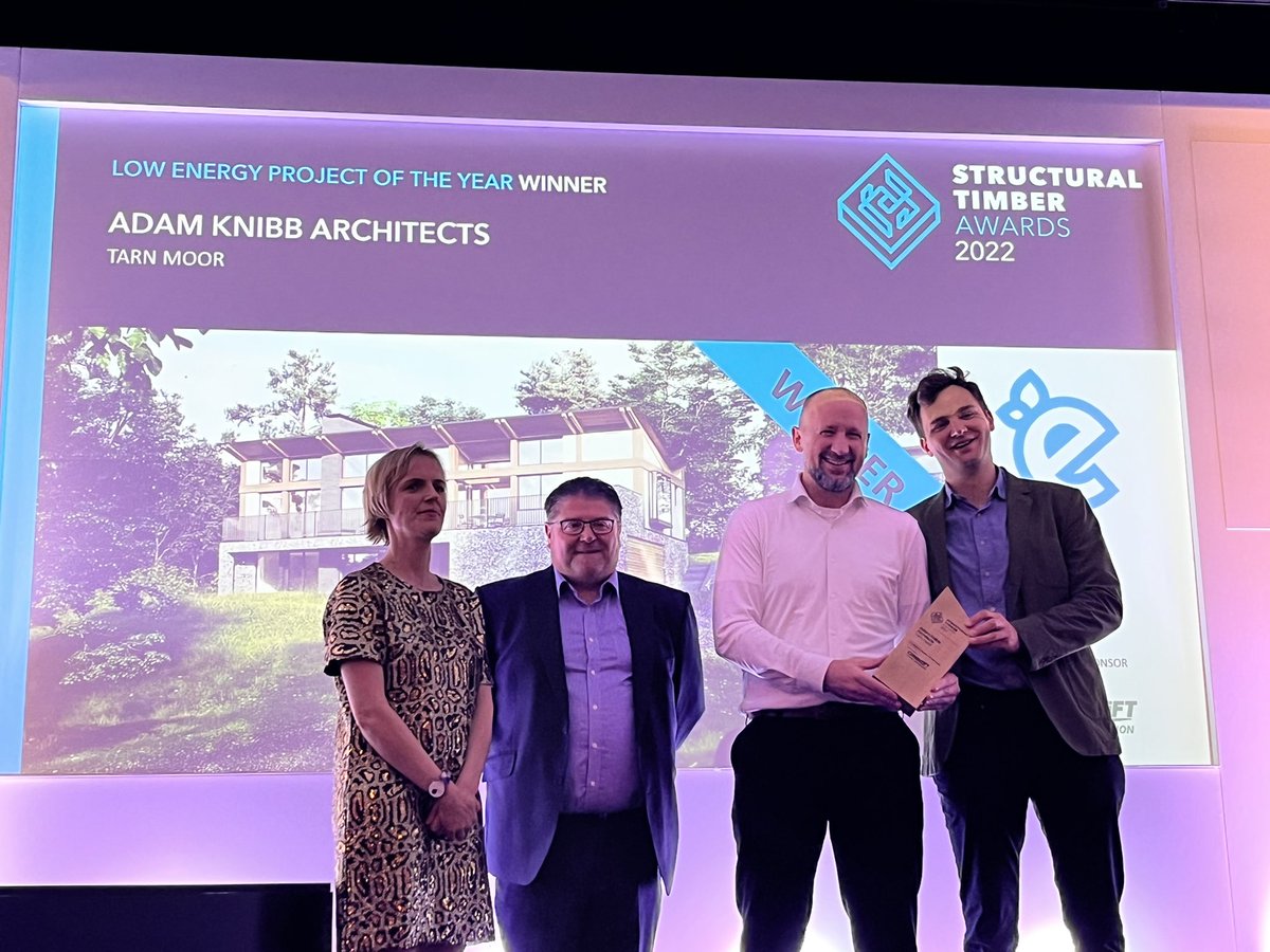And the #STAwards Low Energy Project of the Year winner is… <a href="/AdamKnibb_AKA/">Adam Knibb</a> for Tarn Moor! Congratulations!