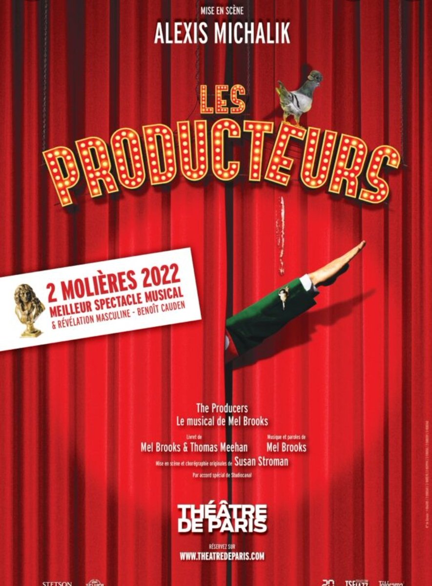 jean louis rondeau 🌿 (@jlouisrondeau) on Twitter photo Quelle soirée enchantée !
A ne pas rater si vous aimez les comédies musicales style Broadway
#lesproducteurs #michalik #theatre
Merci <a href="/mistermichalik/">alexis michalik</a> Quelle soirée enchantée !
A ne pas rater si vous aimez les comédies musicales style Broadway
#lesproducteurs #michalik #theatre
Merci <a href="/mistermichalik/">alexis michalik</a>