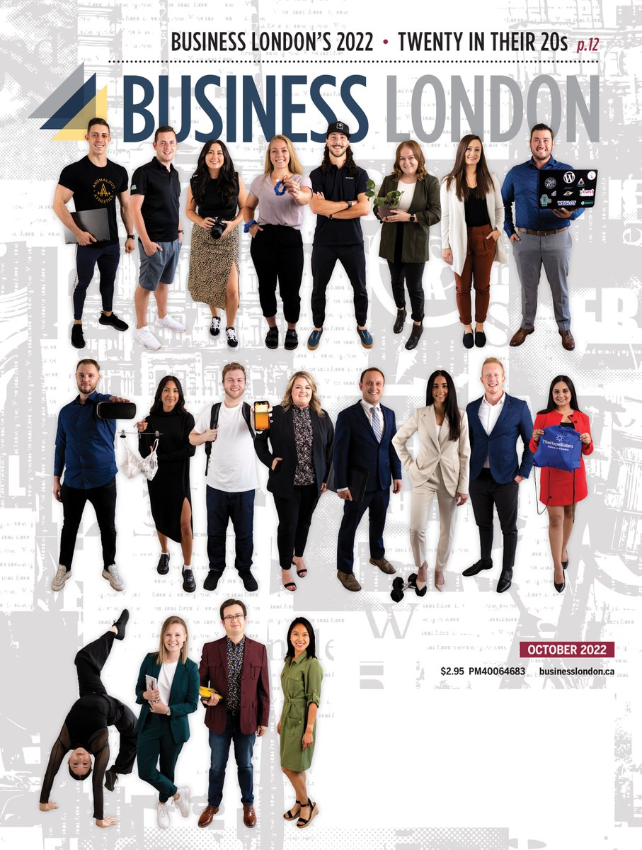 Read all about our 2022 Twenty in Their 20s winners in October's issue of Business London- available now: bit.ly/BL20in20s