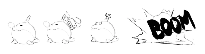 Hi i draw shitty drawingsand Bully Spheal#PortfolioDay 