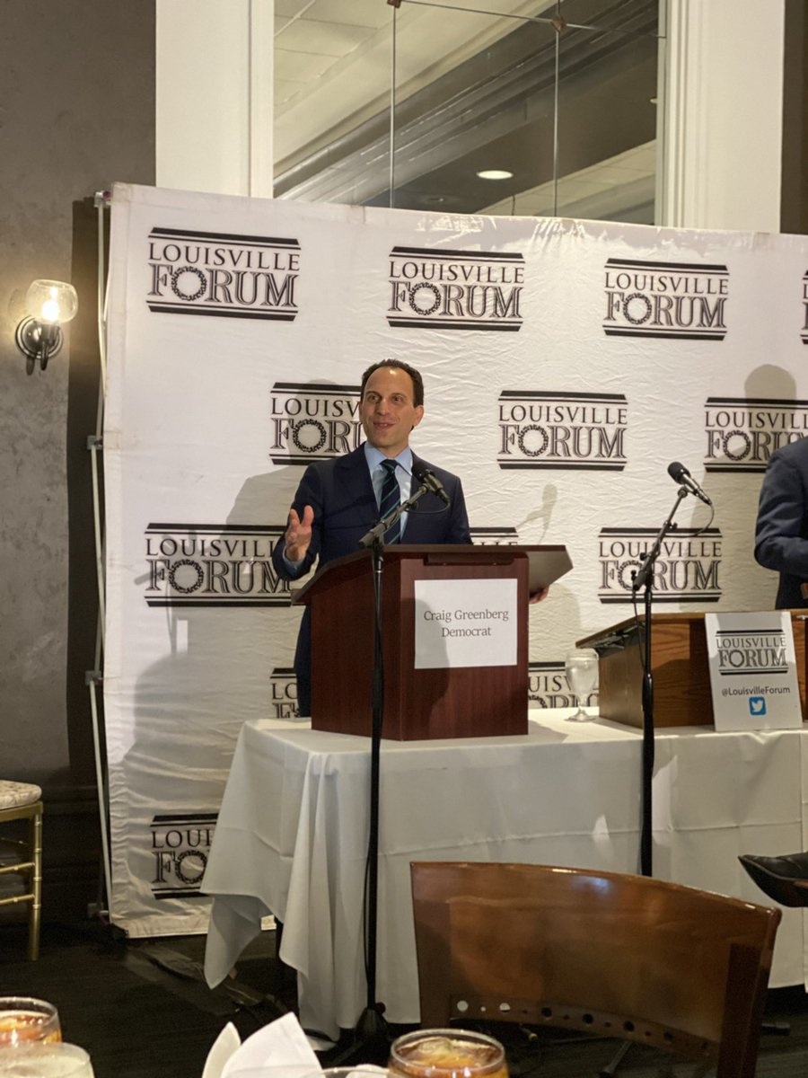 LouisvilleMayor's tweet photo. A huge thanks to everyone who came out to support our campaign at the Louisville Forum today! @CouncilmanJames @George4Metro21 @kdorsey4d3 @KeturahHerron @MuhammadBabarMD https://t.co/Z06WICgFVi