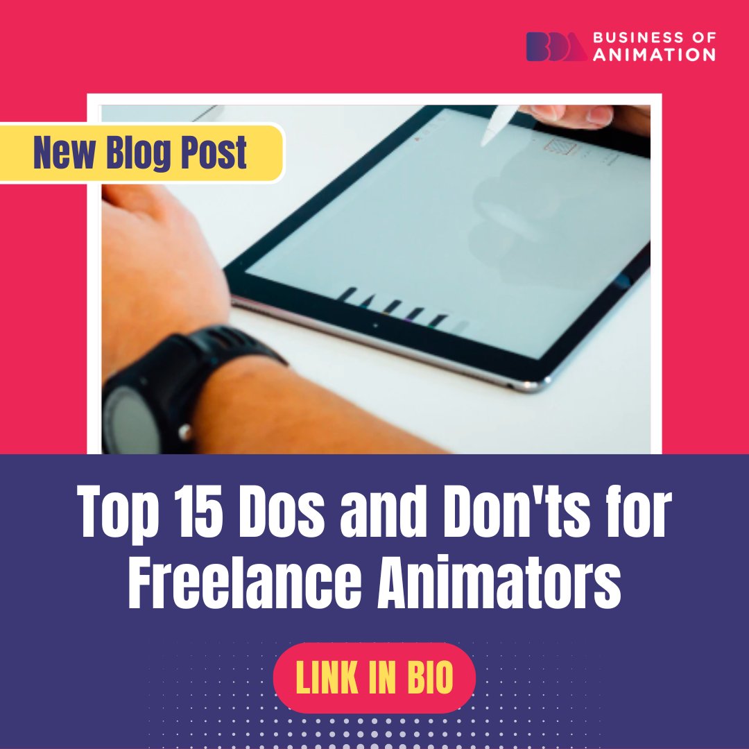 animationbiz's tweet image. Whether you’re new to the world of freelance animation or not, there will always be basic principles that you should remember to do and not do to please animation studios, businesses, marketing agencies, advertising agencies, etc.

#AnimationMistake #AnimationFail