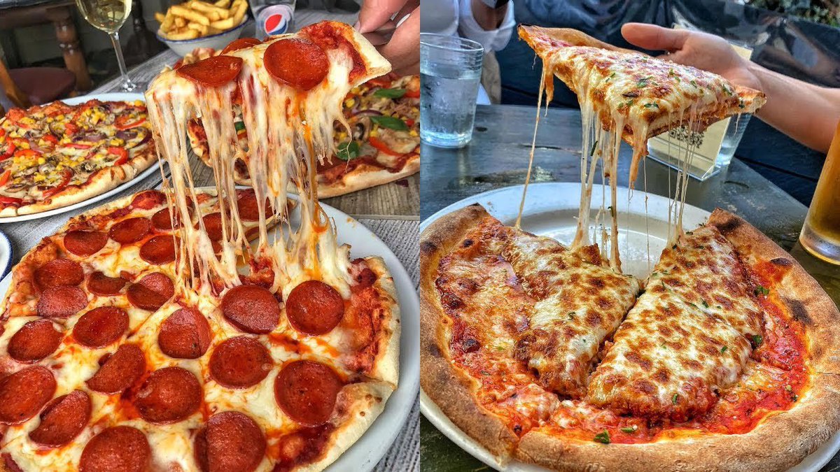 FoodPleaser's tweet image. I Love Pizza 🍕