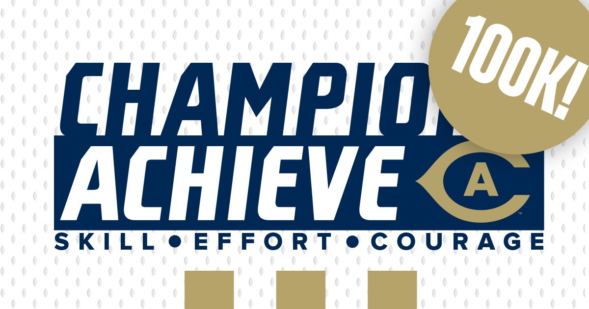 We've surpassed the 100k mark! But don't be bamboozled into thinking we're close to done! You can directly impact the success of our programs and student-athletes by making a charitable contribution today. #GoAgs #ChampionsAchieve2022 

ChampionsAchieveChallenge.com