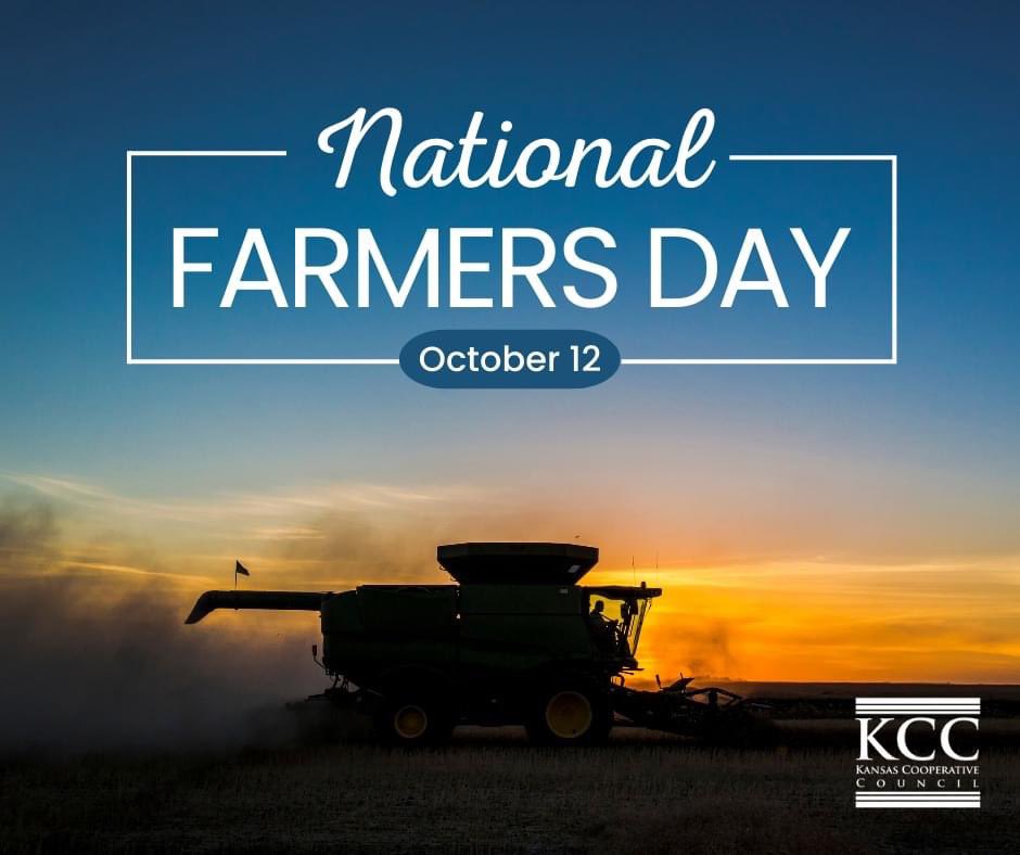 It's a profession we enjoy celebrating each and every day, it's #NationalFarmersDay! Those working in agriculture take their job seriously and we would like to share our appreciation for their hard work, dedication, and commitment to feeding the world! #KansasFarmers