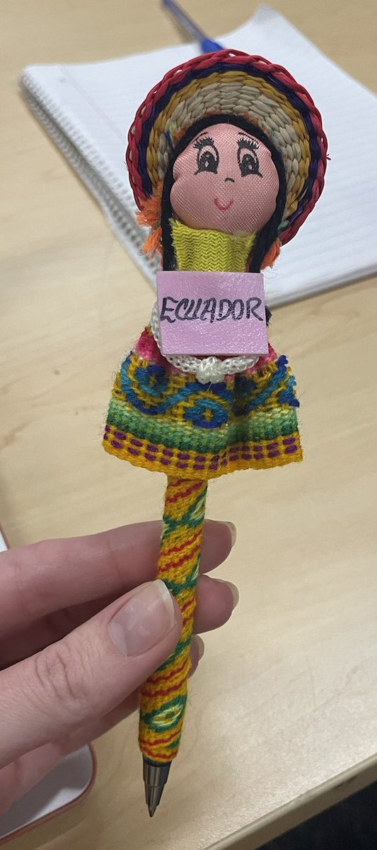 MissPotter16's tweet photo. A thoughtful teacher's gift from an Ecuadorian family at Friendship.  What should I name her?  @D59Friendship https://t.co/5rVG2EFTSp
