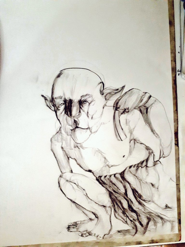 nyoom_XD's tweet photo. Goblin from clash of clans? Idfc https://t.co/vQTPFNCekg