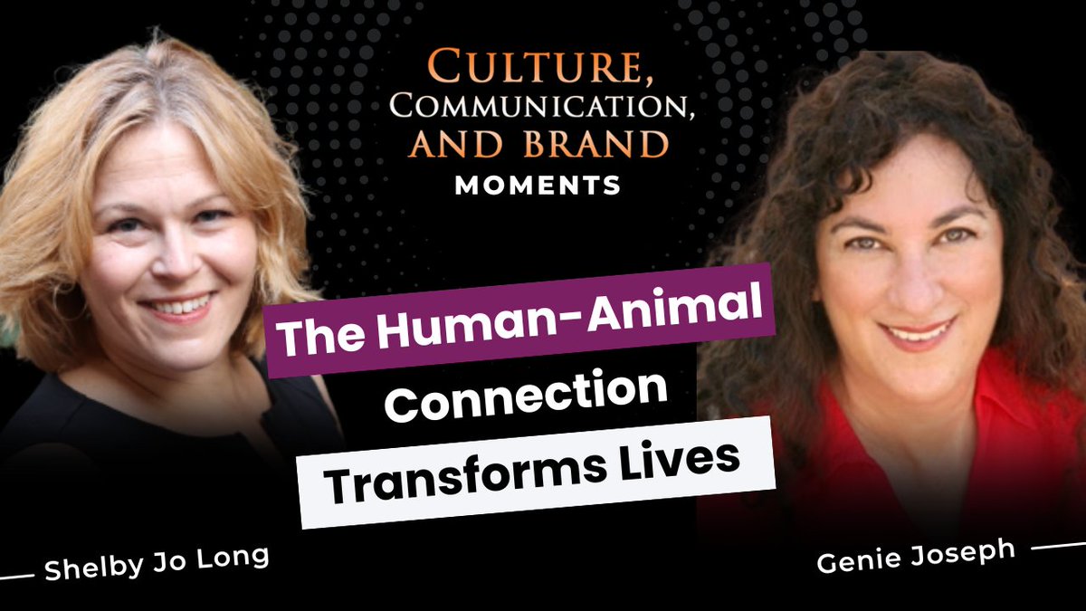 BoardStrategic's tweet image. In this episode, Shelby Jo Long is joined by the CEO of the Human Animal Connection, Genie Joseph.

Click here to watch the interview! 👇
youtu.be/3UUASdlc30s

#StrategicAdvisorBoard #HumanAnimalconnection #dogtheraphyprogram #animalconnection #animalconsultation