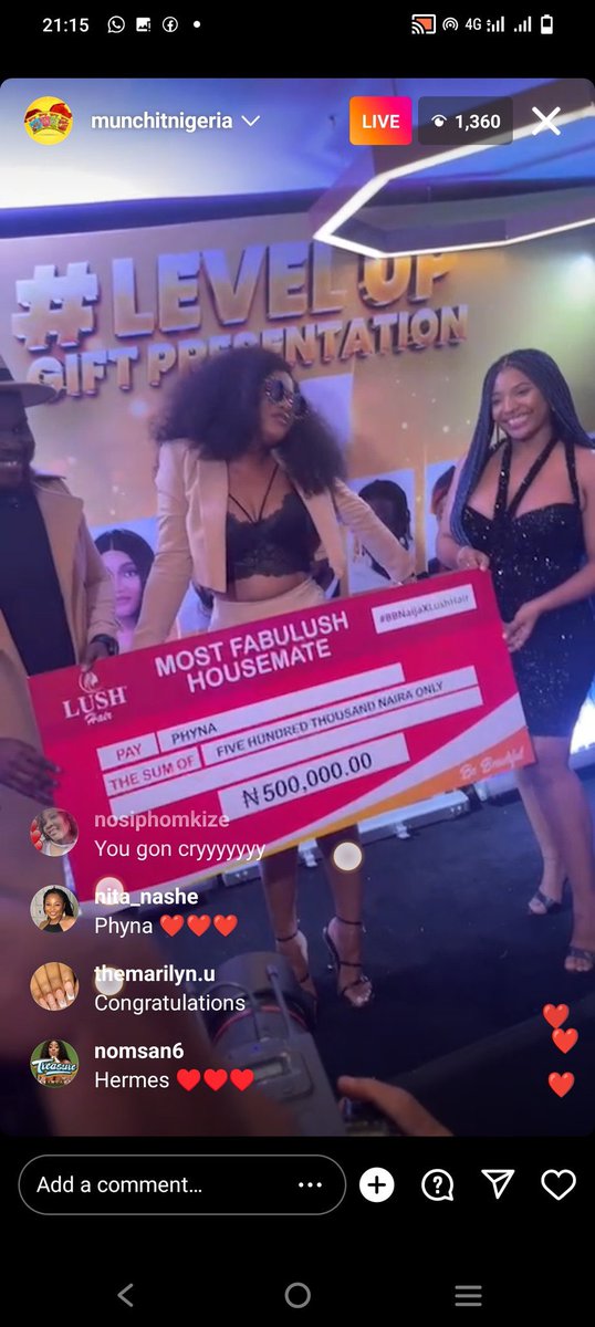 Congratulations @unusualphyna this is a year of “TAkE IT ALL” a queen 👑 I will forever stand✊they all gon cryyyy #BBNajia7 #PhynaOurWinner LETTER TO PHYNA